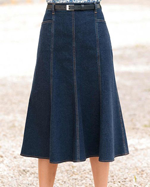 Denim Skirts